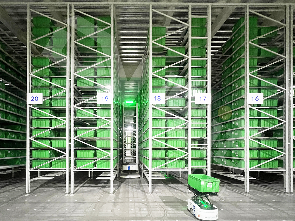 料箱機(jī)器人大小車智能立體庫(kù)項(xiàng)目