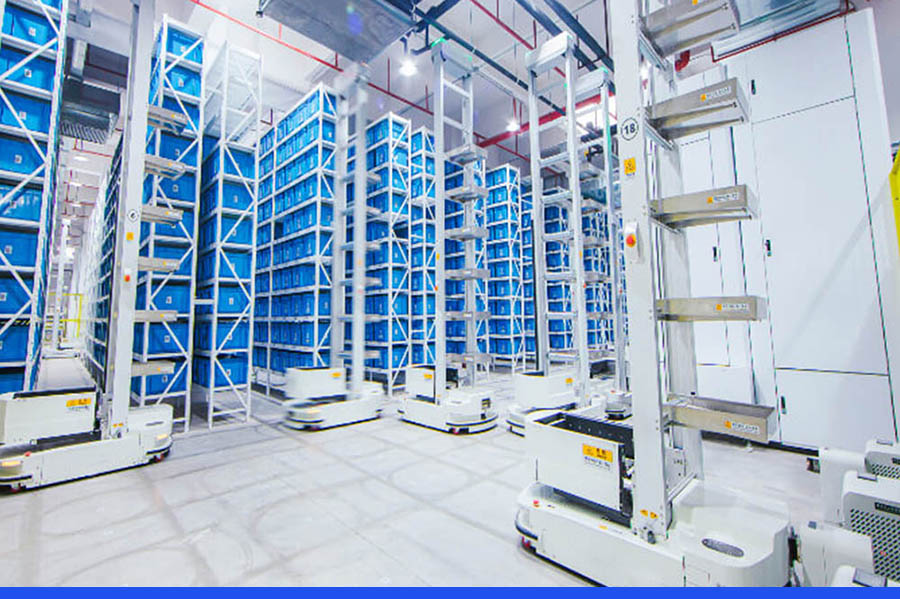 料箱機器人立體庫